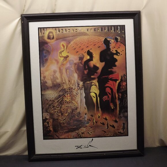 SALVADOR DALI "HALLUCINOGENIC TOREADOR" COLOR POSTER 1994 - Picture 1 of 8